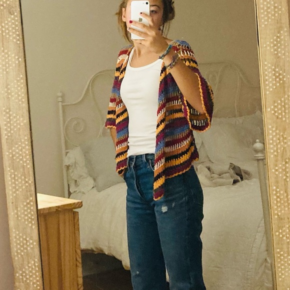 Cleobella Sweaters - Handmade Cleobella Crochet Top
